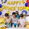 47-Pc Father’s Day Balloon Kit – Happy Father’s Day Letters & Super Dad Balloons